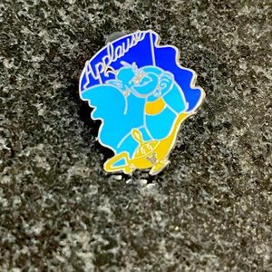 Disney pin, Genie Aladdin, hidden Mickey series